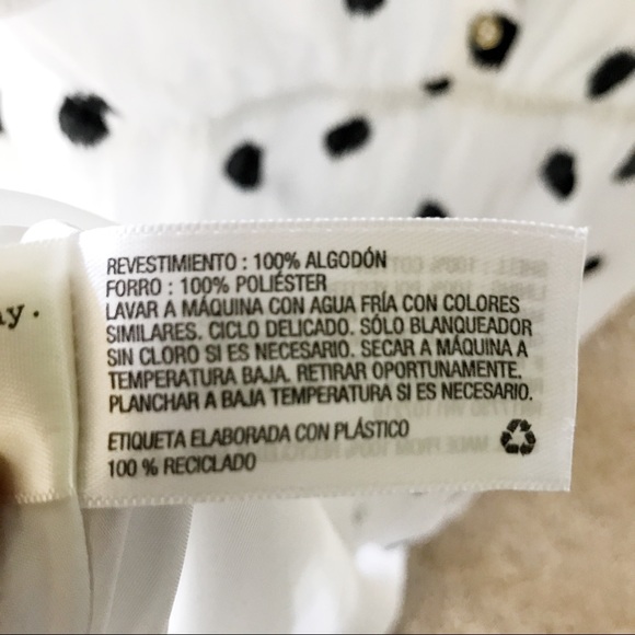 A New Day Polka Dot Print Ruffle Sleeve Dress - Picture 8 of 8